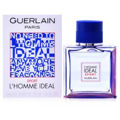 Guerlain L'homme Ideal Sport 100 Ml Eau De Toilette EDT Profumo Uomo